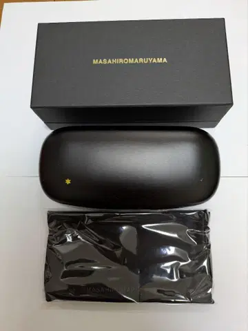 MASAHIROMARUYAMA 안경 케이스 블랙