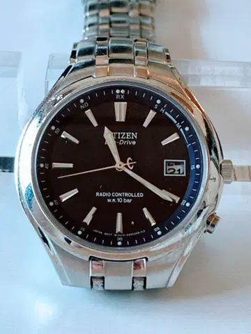 CITIZEN 자동 감기 손목시계 파랑 다이얼