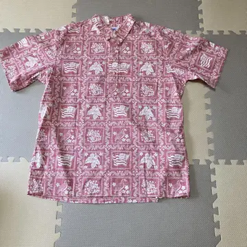Reyn Spooner 알로하 셔츠 XL 빨간색