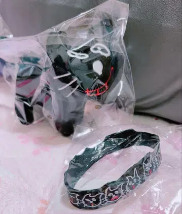 키요의 히가시 키요 돔 THE 키요 고양이 봉제 인형 F상 러버 밴드