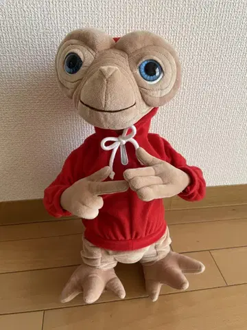 E.T. 봉제 인형 후드 부착