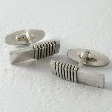 GEORG JENSEN 커프스 커프스 링크 80 실버 925
