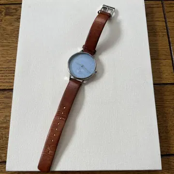 SKAGEN 아날로그 시계 라이트 블루