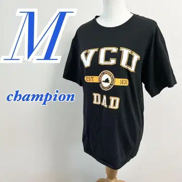 챔피온 VCU DAD 티셔츠 M 블랙 캐주얼 코디
