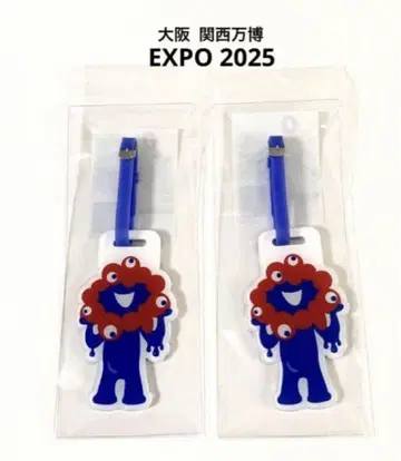 오사카 간사이 엑스포 아크릴 네임택 얏쿠얏쿠 EXPO2025 블루