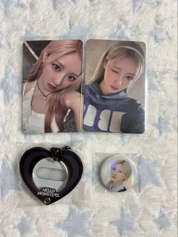 babymonster MD 랜덤 키링 거울 파우치 라미