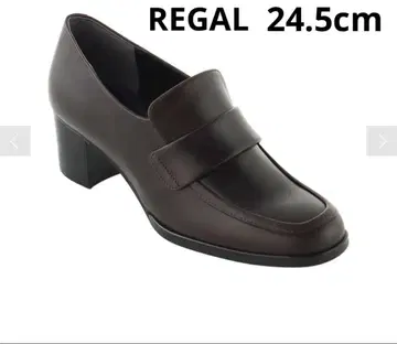 REGAL 얕은 힐 업 로퍼 F02R_S 24.5cm
