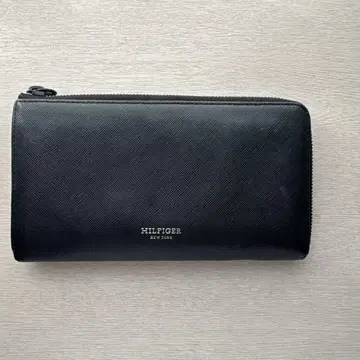 HILFIGER 블랙 장지갑