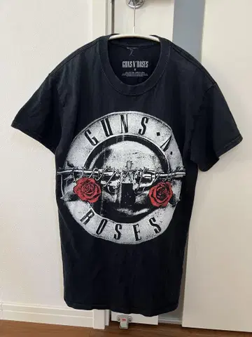 GUNS N' ROSES 투어 티셔츠 사이즈 S