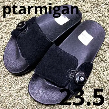 ptarmigan 터미건 이지 슬라이드 스웨이드 샌들 23.5