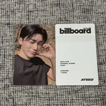 ATEEZ Billboard 트레이딩 카드 산
