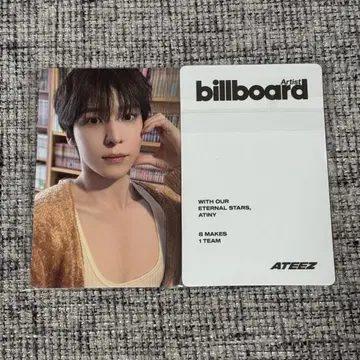 ATEEZ Billboard 트레이딩 카드 유노