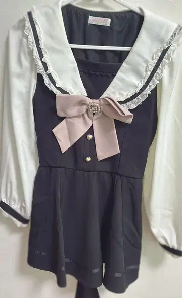 LIZLISA 세일러 카라 셋업