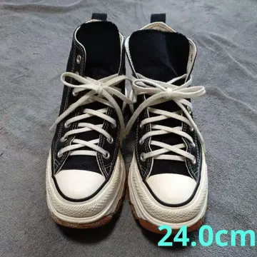 CONVERSE ALL STAR 블랙 하이컷 스니커즈