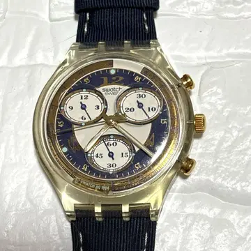 SWATCH 스와치 CHRONO "BLUE HORIZON" 손목시계