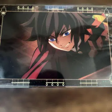 귀멸의 칼날 무한성 편 ufotable 토미오카 기유 엽서 반권 드링크