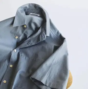 오라리 그레이 반팔 셔츠 사이즈 3 A20SS08TN