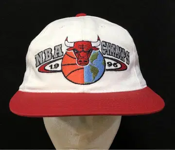 90년대 빈티지 NBA 시카고 불스 1996년 NBA 우승 캡