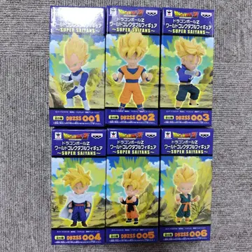 드래곤볼 Z 월드 컬렉터블 피규어 SUPER SAIYANS