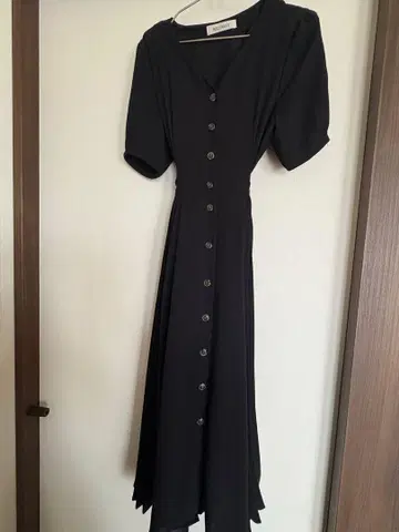 블랙 셔츠 원피스 M 사이즈