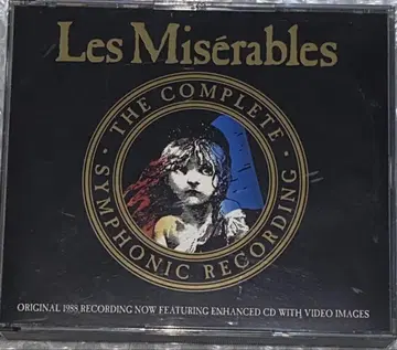 레미제라블 뮤지컬 런던 캐스트 SYMPHONIC 녹음 CD