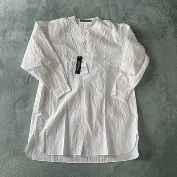 새상품급 하버색 롱 셔츠