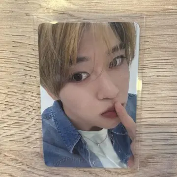 NCT WISH WISH 축제 6000엔 구매 혜택 트레이딩 카드 시온