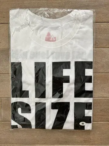 미개봉 피로즈 LIFE SIZE LIFE 티셔츠