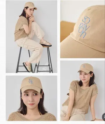 yumi somyon 베이지 캡