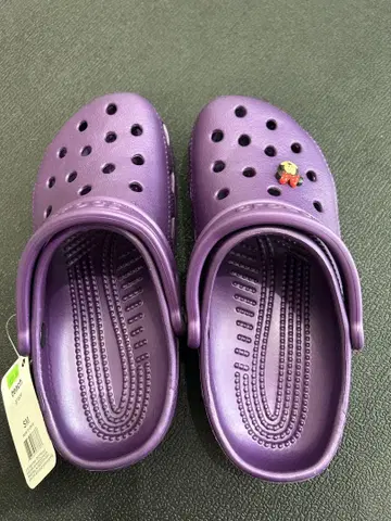 Crocs 퍼플 사보 샌들 SM 미니 마우스