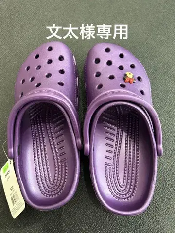 Crocs 퍼플 사보 샌들 SM 미니 마우스