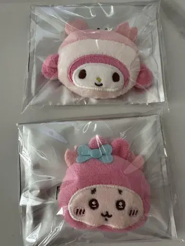 치이카와 산리오 콜라보 헌책방 게 마이멜로디 앞머리 클립