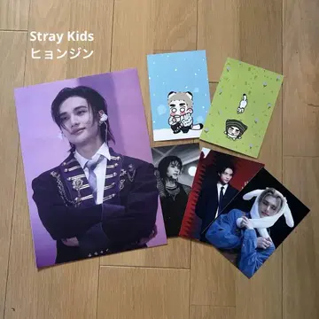 현진 A4 포스터 엽서 센일 카페 스키즈 Hyunjin