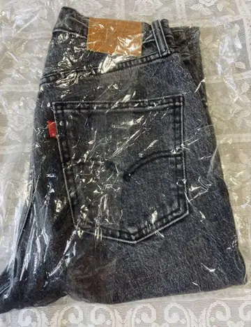 SLOBE 별주 70년대 HIGH SLIM STRAIGHT 데님 팬츠