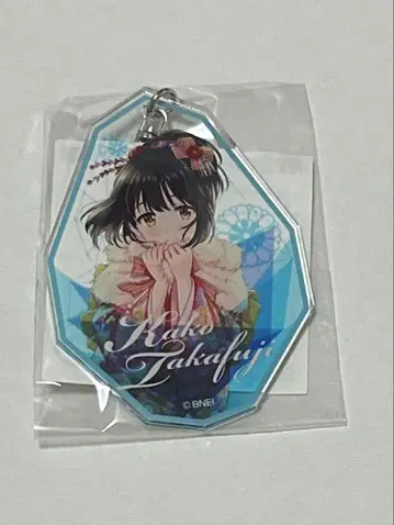 신데렐라 걸스 아크릴 키링 추첨 복권 가라폰 타카 후지 가지