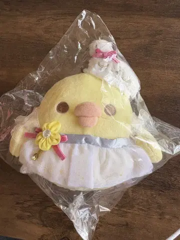 리락쿠마 골드 컬러 스완 키이로이토리 미개봉 택 포함