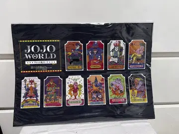 죠죠의 기묘한 모험 JOJO WORLD 타로풍 카드