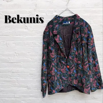 단 하나뿐인 아이템! Bekunis [M] 꽃무늬 테일러드 자켓