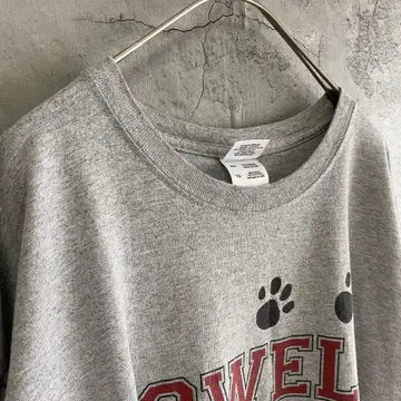 00's 길단 POWELL 구제 의류 미국 수입 티셔츠 반팔 프린트