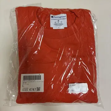 챔피온 맨투맨 Champion Pullover 오렌지 M 사이즈