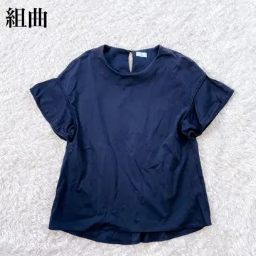 쿠미쿄쿠 온워드 카시야마 프릴 펄 티셔츠 최근 모델