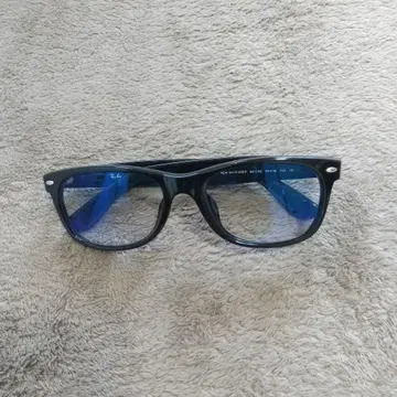 Ray-Ban 블랙 패션 안경 조각 빛 렌즈
