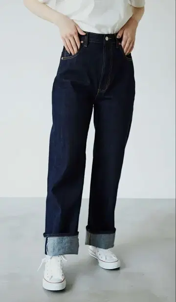 idem ufufu denim pants 우후후 데님 네이비 M 사이즈
