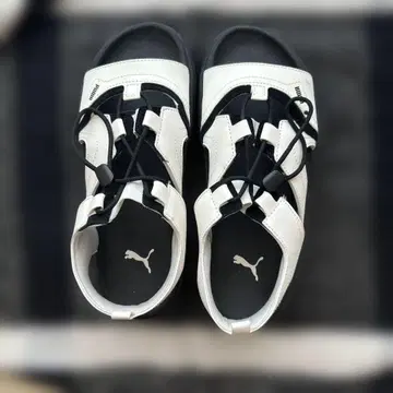 Puma 스포츠 샌들 화이트/블랙