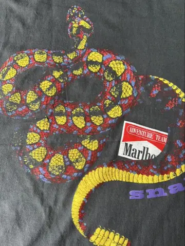 Marlboro 말보로 snakepass 스네이크 패스 티셔츠 L