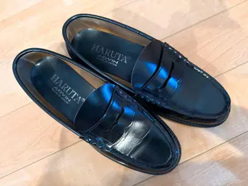 HARUTA 로퍼 블랙 25.5cm