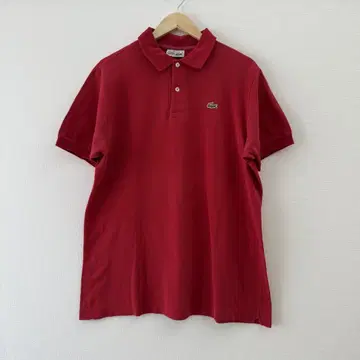 Chemise Lacoste 빨간색 피케 셔츠