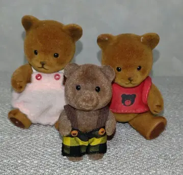 실바니안 패밀리? 곰 인형 3개 세트