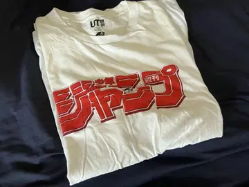 UT 재팬 로고 티셔츠 L 사이즈 화이트
