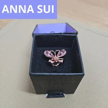 ANNA SUI 버터플라이 핀즈 브로치 박스 포함